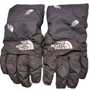 The North Face Youth Insulated Ski Snow Gloves Black Winter Kids